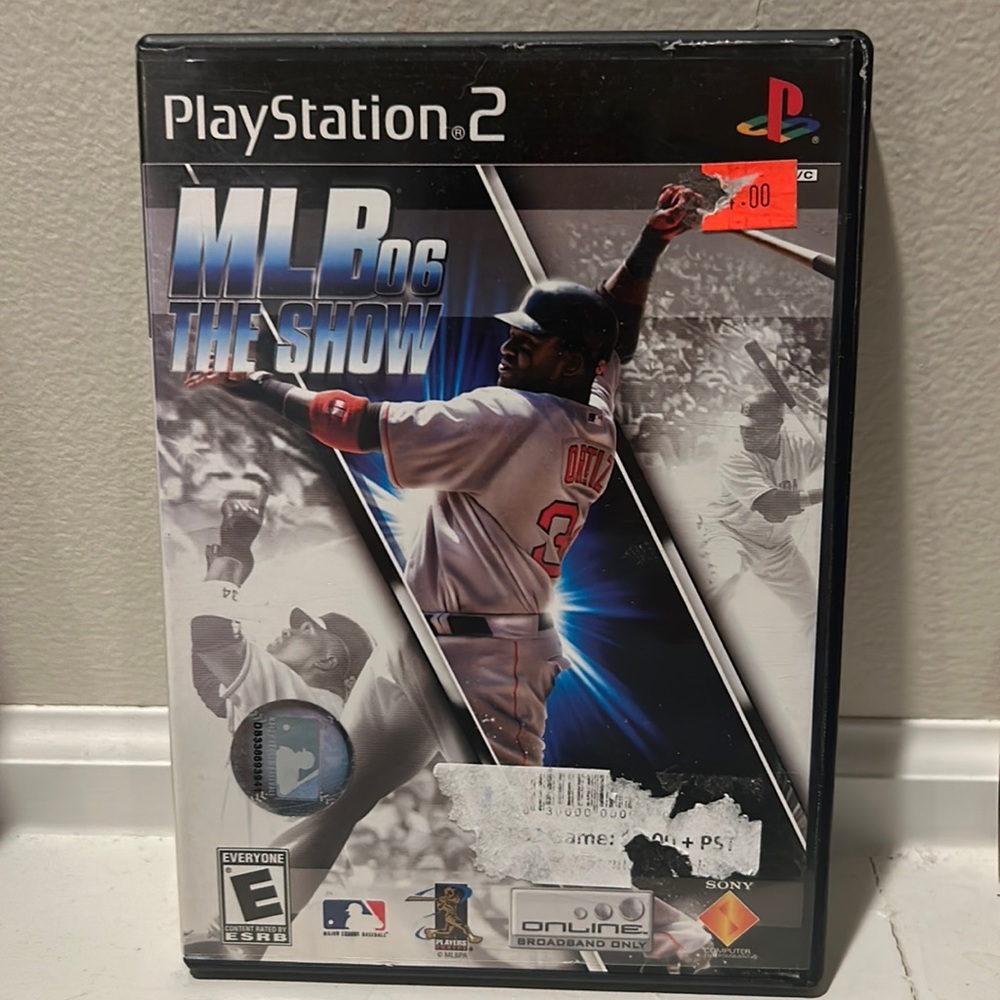 MLB ‘06 the show PlayStation 2 game. EUC